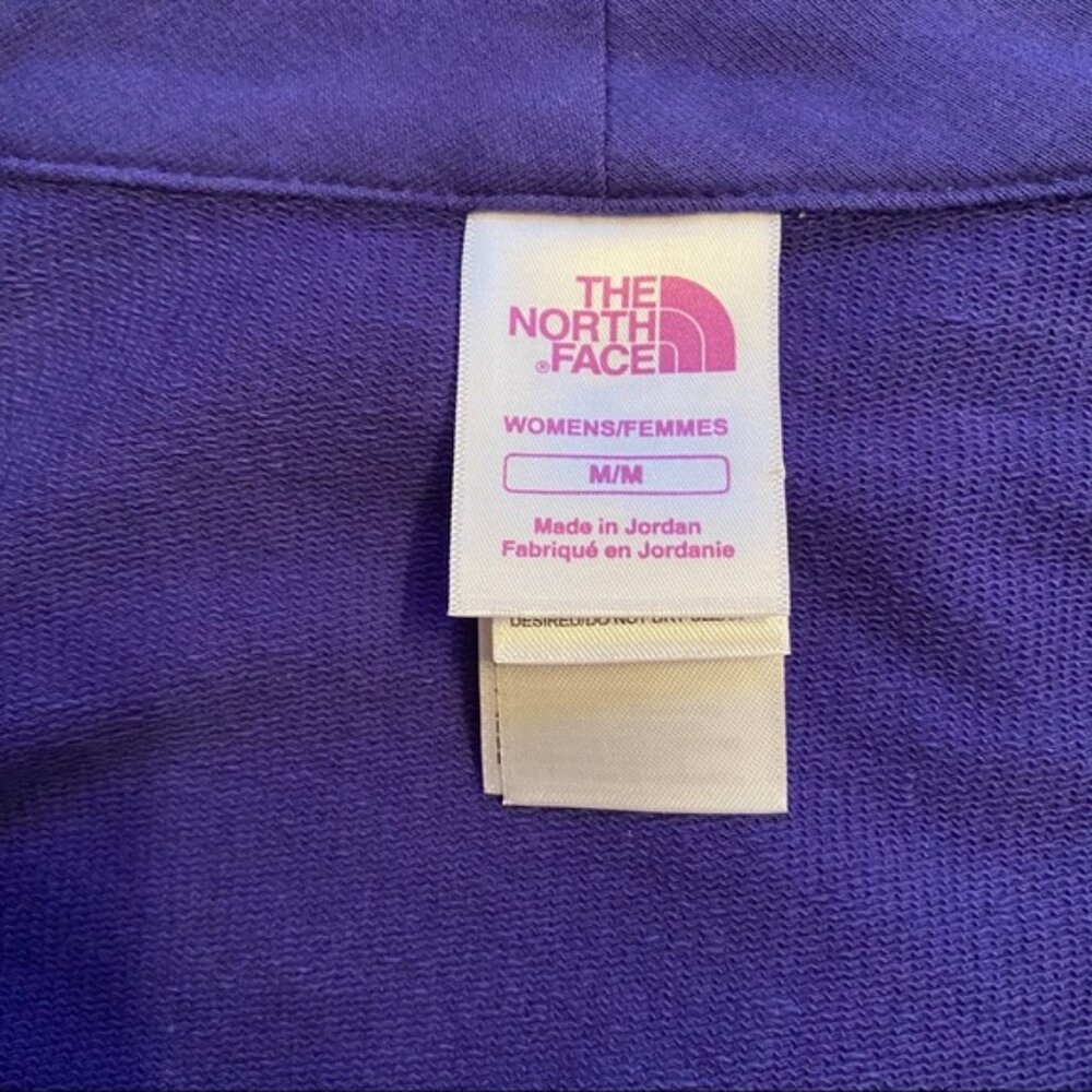 THE NORTH FACE JACKET COAT BLAZER CARDIGAN PURPLE BELT ACTIVE Size M - Picture 10 of 12